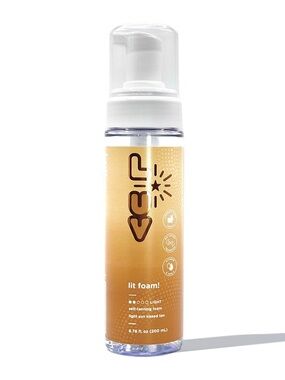 L UV Lit Foam! Self-Tanning Foam
Transparent